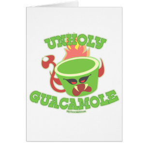 Unholy Guacamole Hälsningskort