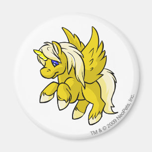 Uni gult magnet