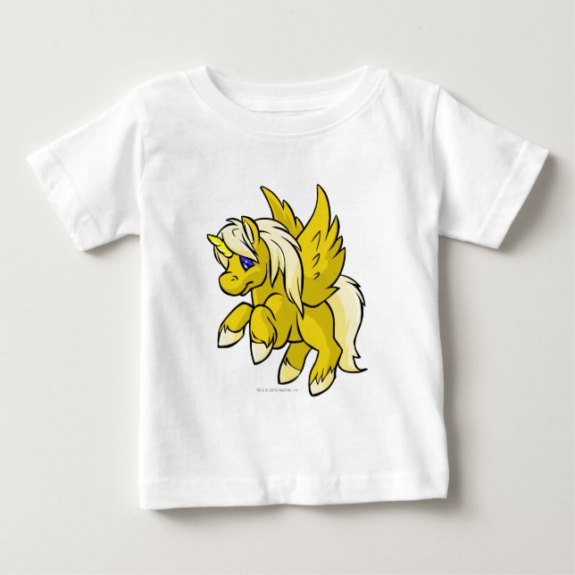 Uni gult t-shirt (Framsida)
