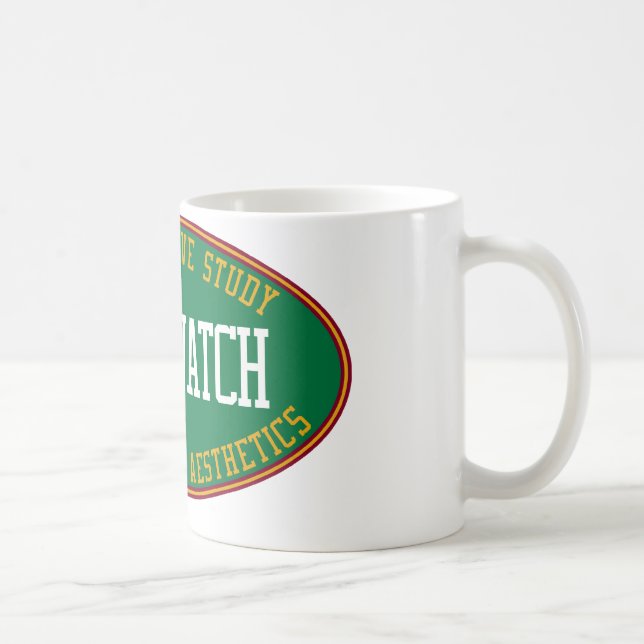 Uni klockamugg (suppleanten) kaffemugg (Höger)