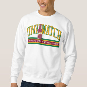 Uni klockatröja (vit) sweatshirt