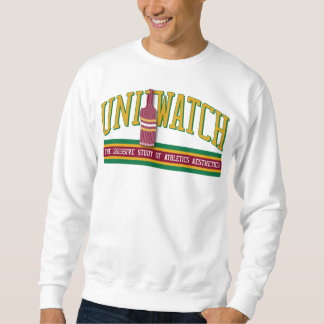 Uni klockatröja (vit) sweatshirt