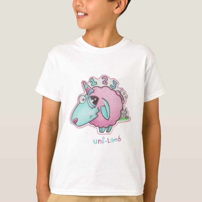 Uni-Lamm T Shirt (Framsida)