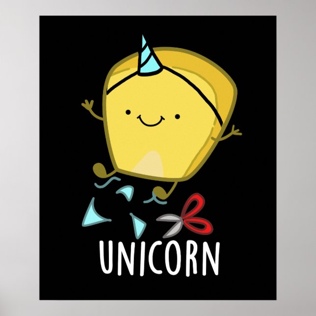 Uni-maj Funny Maj Pun Mörk BG Poster (Framsidan)