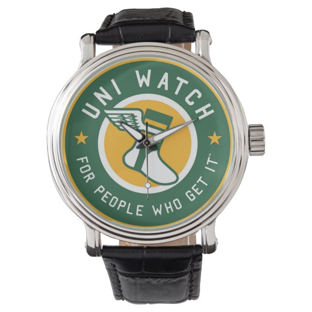 Uni Watch Winged Stirup Watch Armbandsur (Framsida)