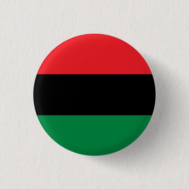 UNIA AFRIKA Rastafari Reggae Rasta ROOTS Button Knapp (Framsida)