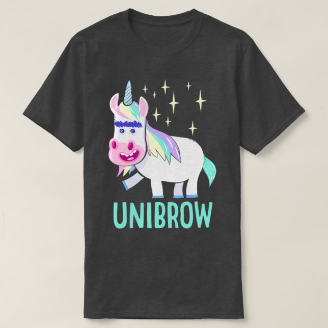 Unibrow T Shirt (Design framsida)