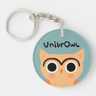UnibrOwl Unibrow Uggla Funny Cute Eyebrows Uggla