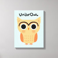 UnibrOwl Unibrow Uggla | Funny Cute Eyebrows Uggla
