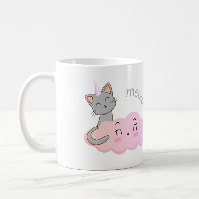 unicatmolnmeow mugg (Vänster)