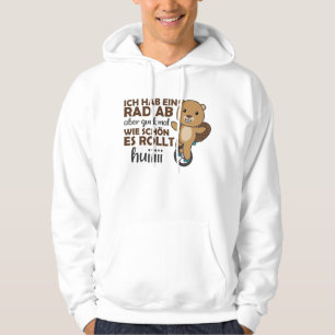 Unicle Beaver Unicyclist Beaver Circus Hoodie