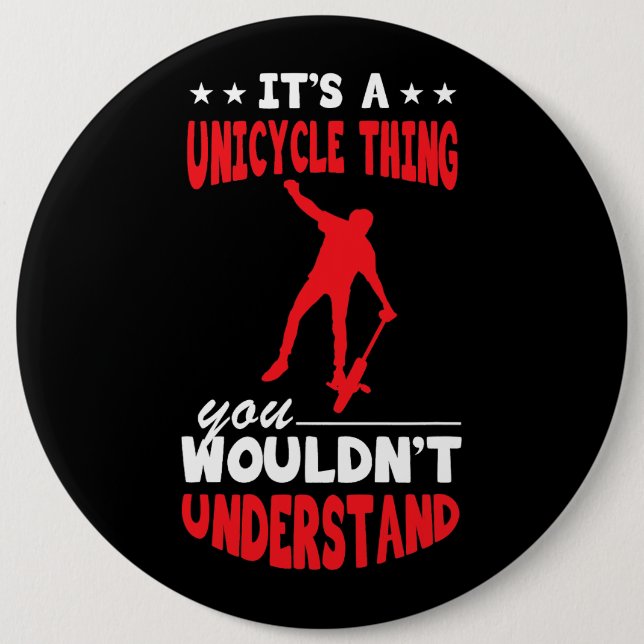 Unicle Sak Monocycle Unicyclist Juggling Unicy Knapp (Framsida)