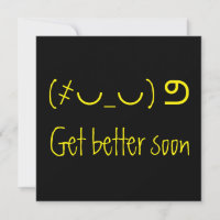 Unicode-roligt, få snart bättre kort