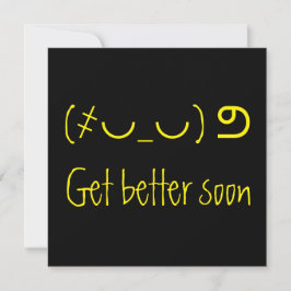Unicode-roligt, få snart bättre kort