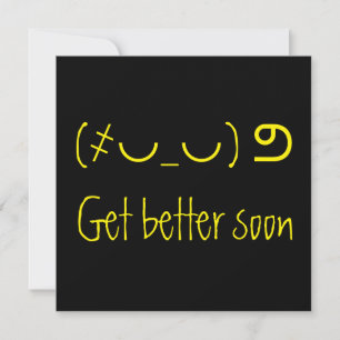 Unicode-roligt, få snart bättre kort