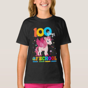 Unicorn 100 dagar Smartare gåvor T Shirt