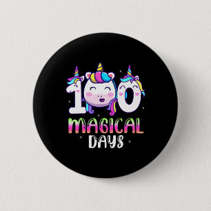 Unicorn 100 Magic Days Girls Kids 100 Dag i S Knapp