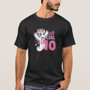 Unicorn 10th Birthday Unicorn Girl Kids Rainbow Un T Shirt