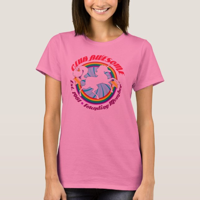 Unicorn 1981 - Klubbfantastisk T Shirt (Framsida)