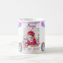 Unicorn- 1st Birthday Party Mugg Souvenir