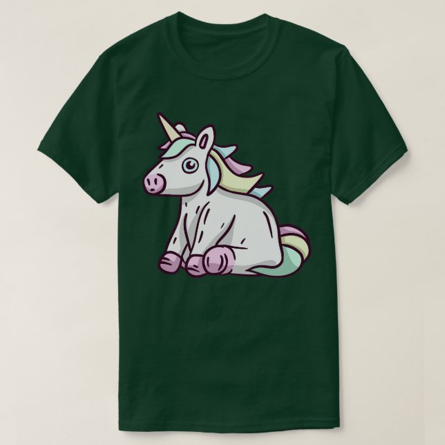 Unicorn (5) t shirt (Design framsida)
