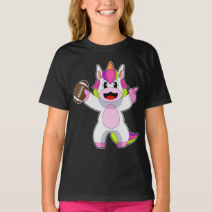 Unicorn American Football Sports T Shirt