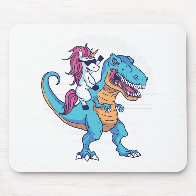 Unicorn and T-Rex Musmatta (Framsidan)