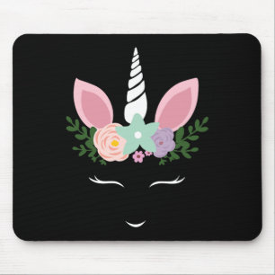 Unicorn Ansikte Eyelash Halloween Costume with Flo Musmatta