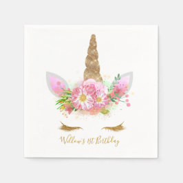 Unicorn Ansikte Pappersservett