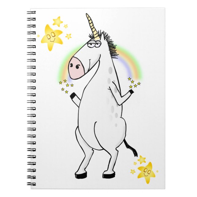 Unicorn Anteckningsbok (Framsidan)