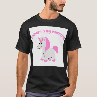 Unicorn är min valentin 1 t shirt