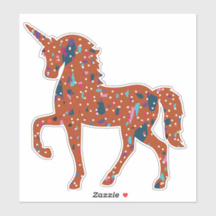 Unicorn Art Klistermärken
