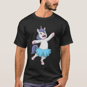 Unicorn as Ballerina i Ballet T Shirt