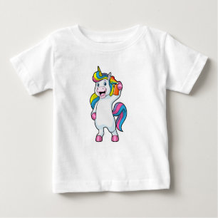 Unicorn as Hairdresser with Hairspray T Shirt