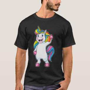 Unicorn as Hairdresser with Hairspray T Shirt