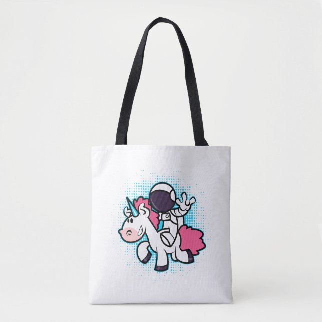 Unicorn Astronaut Tygkasse (Framsida)