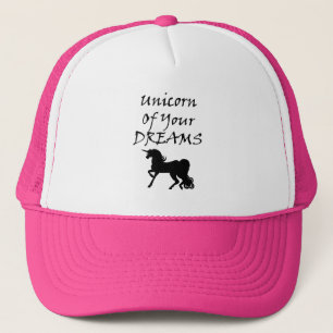 Unicorn av dina drömmar (svarten) truckerkeps