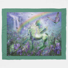 Unicorn av filten för Buttys konstull Fleecefilt