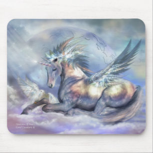 Unicorn av fredkonst Mousepad Musmatta