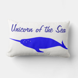 Unicorn av havet lumbarkudde