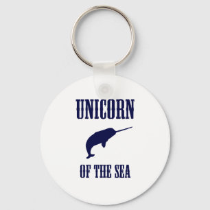 Unicorn av havet (Narwhal) Nyckelring