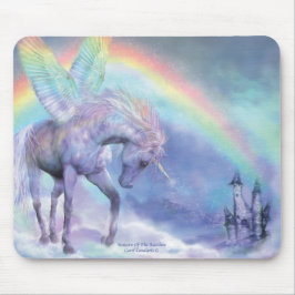 Unicorn av regnbågen Mousepad Musmatta
