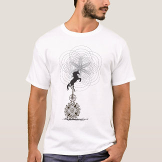 unicorn av universum t-shirt