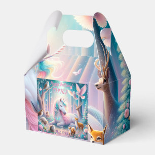 Unicorn, Baby/ Kids, eget födelsedagsnamn/ DOB Presentaskar