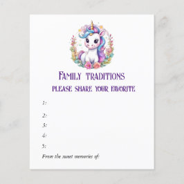 Unicorn Baby Shower Family Traditions