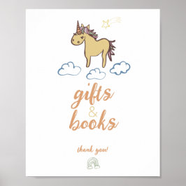 Unicorn Baby Shower Gender Neutral Poster