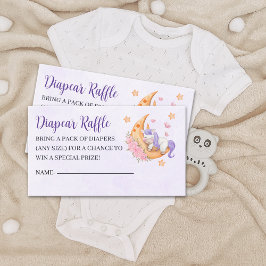 Unicorn Baby Shower Girl Tilläggskort