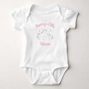 Unicorn Baby Shower Pastel Rainbow T Shirt