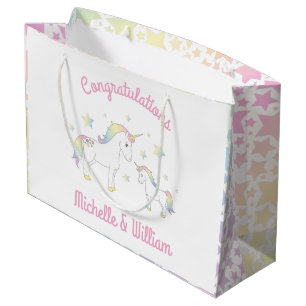 Unicorn Baby Shower Rainbow Pastel