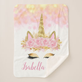 Unicorn Baby Småbarn Blanket